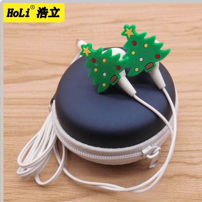 耳機工廠訂制入耳式塑膠禮品MP3廣告促銷活動贈品防水耳掛耳機示例圖1