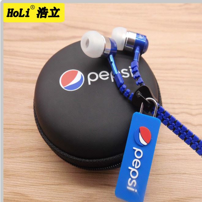 耳機工廠訂制入耳式塑膠禮品MP3廣告促銷活動贈品防水耳掛耳機示例圖2