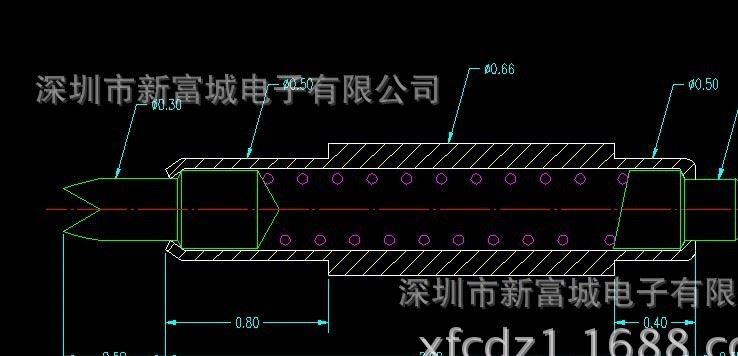 廠家直銷測試架治具配件pcb測試探針示例圖6