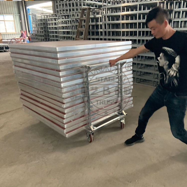 舞臺專用小推車手推車 鋁合金推車鋼鐵推車 寧波廠家直銷示例圖6
