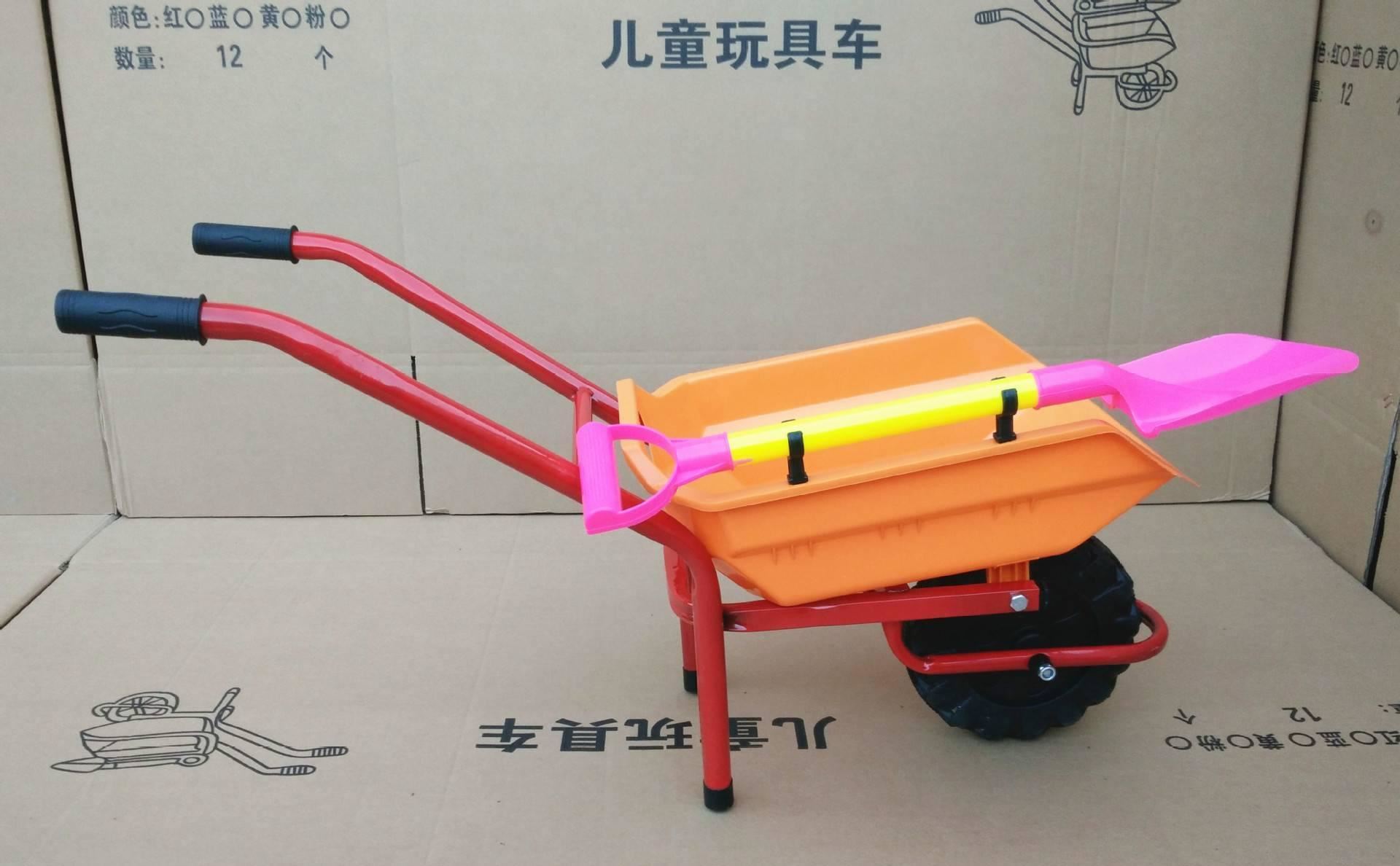 廠家直銷獨(dú)輪推車 沙灘車 玩具車 嬰兒手推車 低配款示例圖6