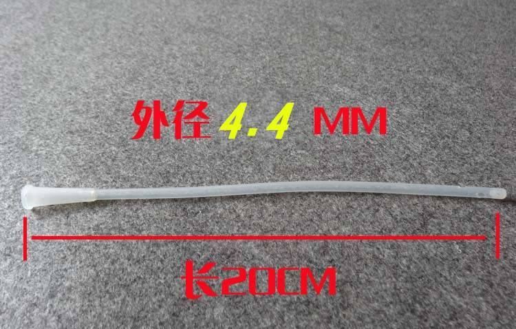 华越一次性肛管纯硅胶灌肠头管洗肠管直肠导入头/管灌肠袋头