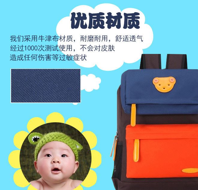 新款韓版兒童書包小學(xué)生男女卡通可愛幼兒園書包定制印字logo外貿(mào)示例圖20