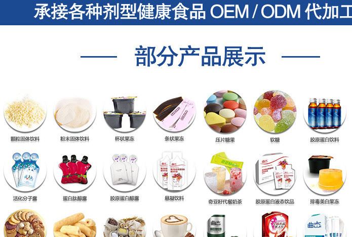 美白丸OEM 貼牌代加工 全身白 膠原蛋白肽片 美白片示例圖2