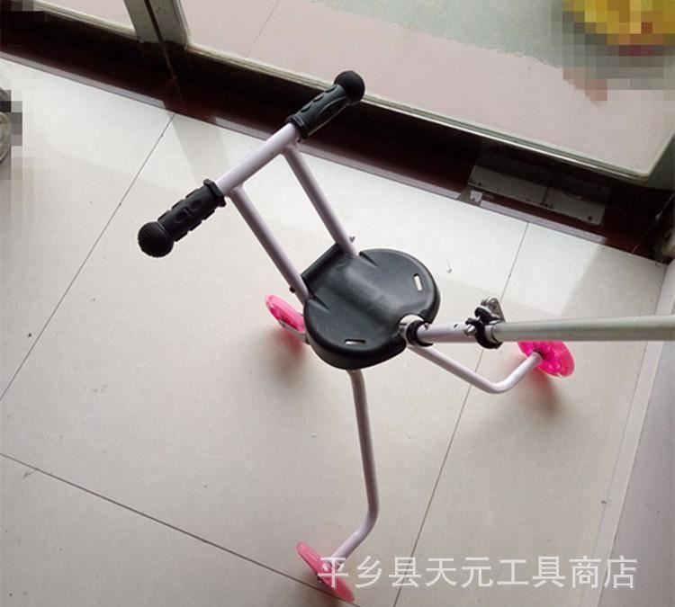 溜娃神器兒童手推車米高同款簡易 折疊滑行車逛商場神器PU示例圖5