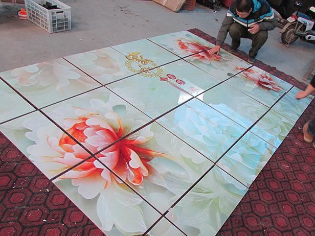 客廳電視瓷磚背景墻3d仿玉雕雕刻藝術(shù)裝飾壁畫(huà)影視板磚廠家直銷(xiāo)團(tuán)示例圖2