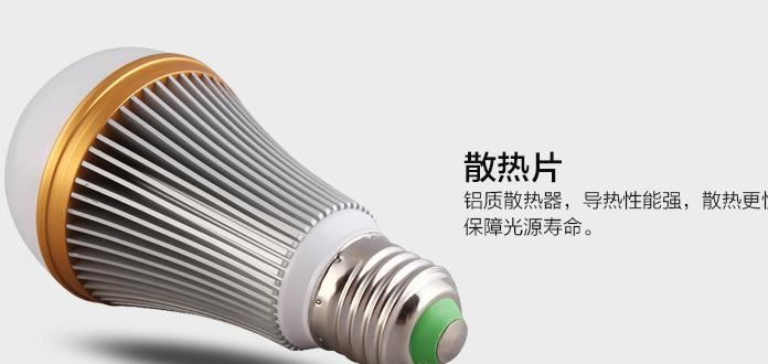 led球泡灯家用E27螺口节能灯大功率铝壳球泡灯led灯泡示例图15