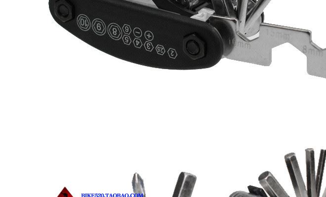 騎行工具 裝備 自行車配件 多功能組合工具 自行車工具 修車工具示例圖5