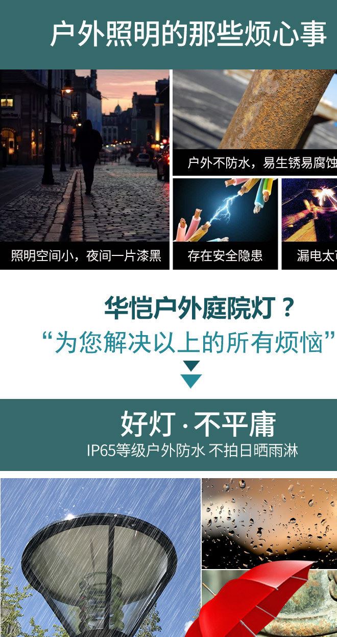 廠家直銷(xiāo)不銹鋼庭院燈 公園景觀燈  別墅小區(qū)花園草坪歐式景觀燈示例圖2