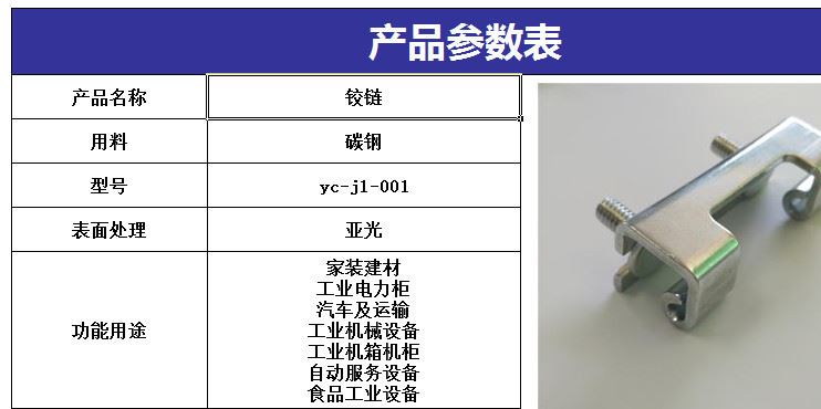 家裝 建材 門窗五金 合頁 鉸鏈 門窗五金 家裝五金示例圖1