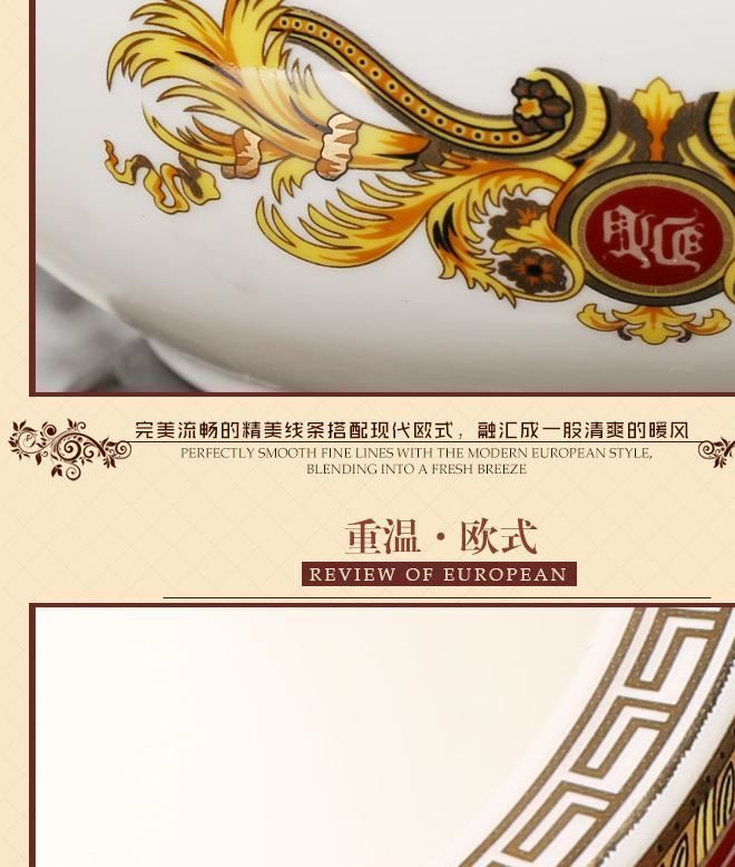 明宇陶瓷歐式煙灰缸禮品贈(zèng)品客廳創(chuàng)意擺件裝飾品圓形煙灰缸示例圖9