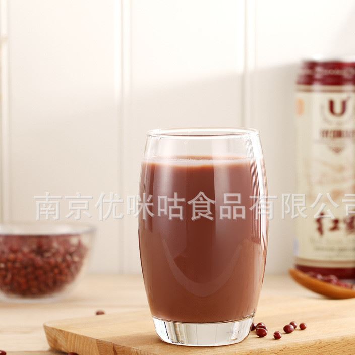 優(yōu)咪咕新品批發(fā)  紅豆薏米雜糧飲料   健康兒童代餐谷物飲品示例圖2