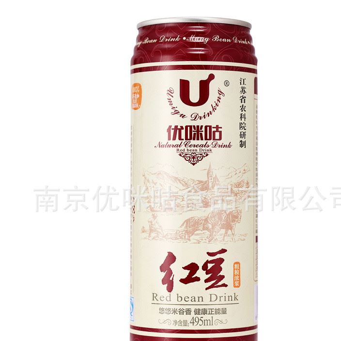 優(yōu)咪咕新品批發(fā)  紅豆薏米雜糧飲料   健康兒童代餐谷物飲品示例圖8