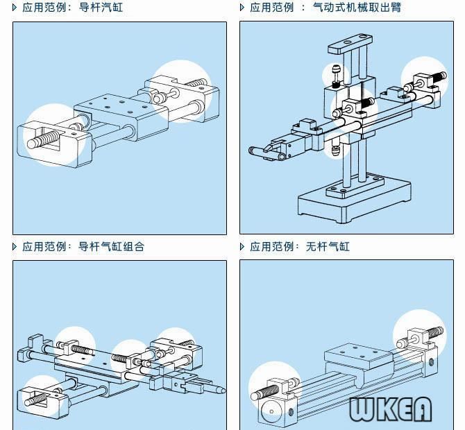 台湾CJAC西捷克AC3615系列断路器用自动补偿式油压缓冲器示例图4