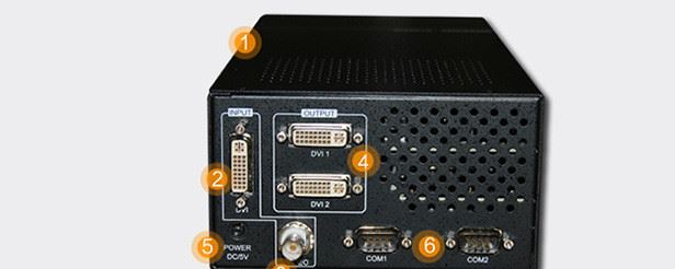 投影融合-多通道硬件融合器示例圖2