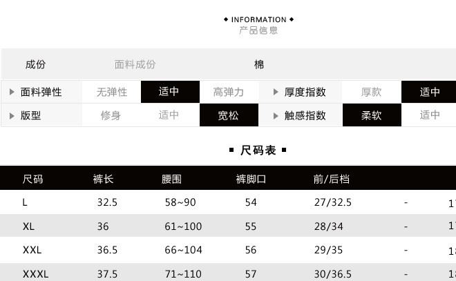 18新款男士松緊內(nèi)褲棉阿羅褲批發(fā)家居褲寬松大碼短褲男平角內(nèi)褲示例圖1