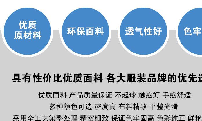 現(xiàn)貨供應(yīng)CVC滌棉染色提花布 精梳棉混紡面料 襯衫面料全工藝染色示例圖7