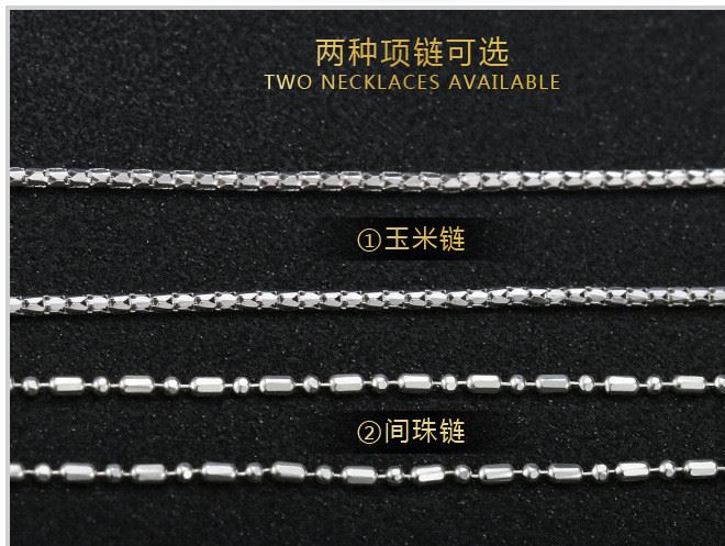 s925銀水滴靈動項鏈 女款會跳舞鑲嵌施華洛鋯石銀飾品批發(fā)示例圖13
