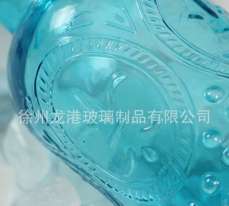 玻璃瓶軟香薰瓶木塞彩色水培插花瓶示例圖6