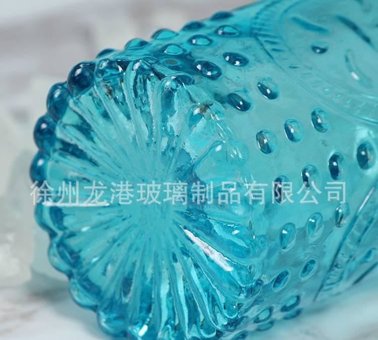 玻璃瓶軟香薰瓶木塞彩色水培插花瓶示例圖8