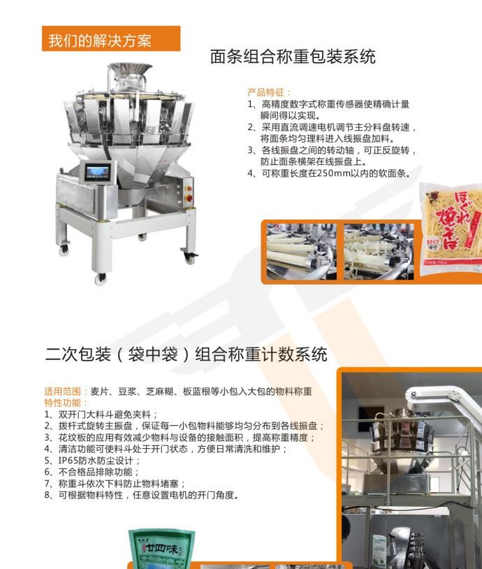 食品自動稱重機械廠家 包裝生產(chǎn)線設(shè)備 稱重包裝輔助設(shè)備示例圖13