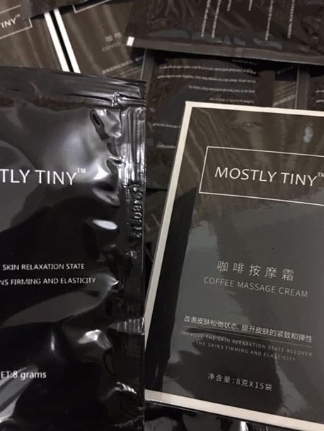 mostly tiny咖啡按摩膏咖啡霜去死皮抗氧化緊致肌膚示例圖7