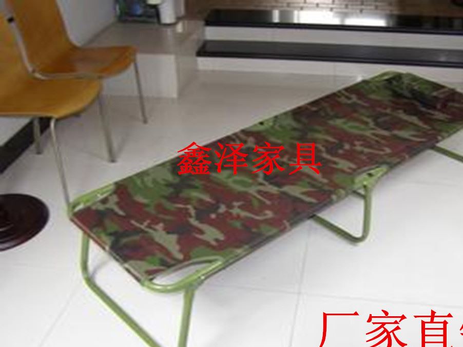 鑫澤家具供應(yīng) i鐵管折疊床 戶外行軍床 沙灘床 陪護(hù)午休床示例圖6