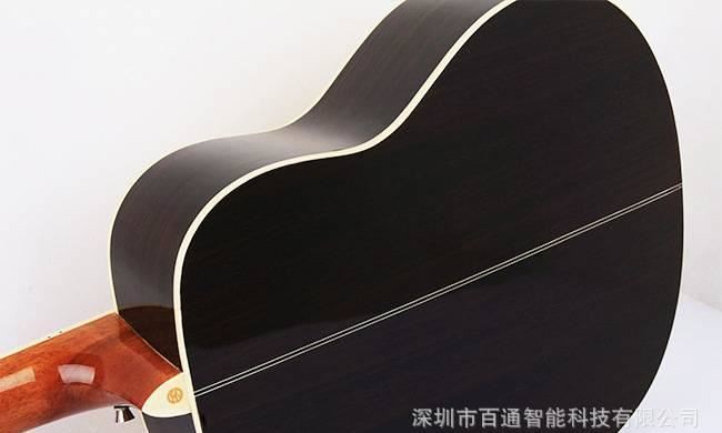 奧斯頓D-50圓角英格曼云杉單板玫瑰木側板民謠吉他電箱吉他36寸示例圖7