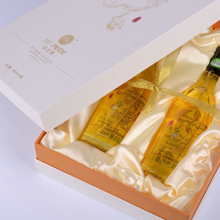 山之嬌有機健康食用油 禮盒裝500ml x2瓶核桃油初榨批發 誠招代理示例圖1