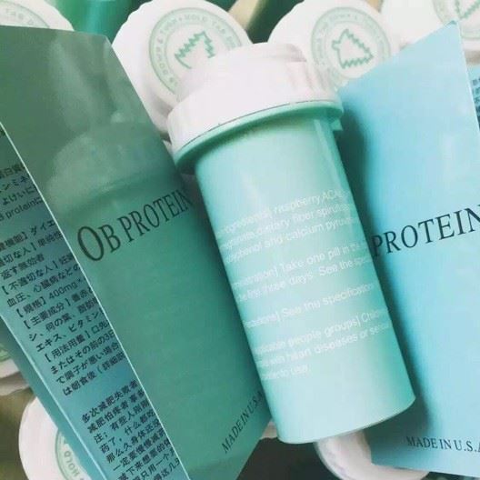 美國OB PROTEIN蛋白質溶脂膠囊 40粒 抑制食欲 新包裝見效快示例圖3