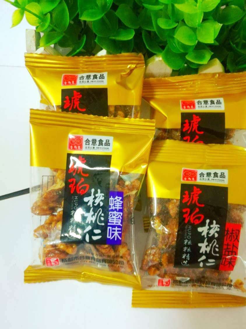 合意琥珀桃仁新貨蜂蜜椒鹽零食炒貨獨立小包裝10斤/箱示例圖1