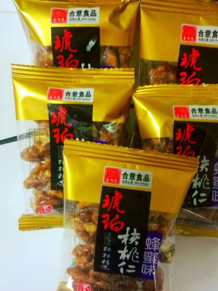 合意琥珀桃仁新貨蜂蜜椒鹽零食炒貨獨立小包裝10斤/箱示例圖2