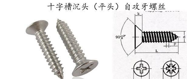 螺釘 自攻螺釘 m1.0/1.2/1.4/1.7/2十字槽盤頭自攻螺釘示例圖2