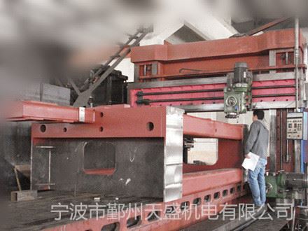 大型龍門銑床加工機(jī)架 寧波廠家承接各類機(jī)械加工訂單示例圖2