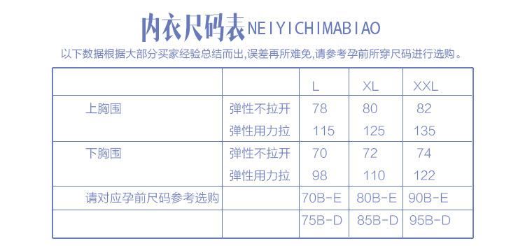 全棉無鋼圈前開扣交叉型哺乳文胸 睡眠文胸孕婦喂奶運動瑜伽內(nèi)衣示例圖6