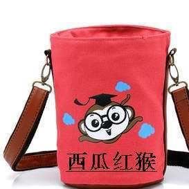 時尚女包十二生肖帆布迷你小包抽口糖果撞色卡通單肩包 廠家直銷示例圖8