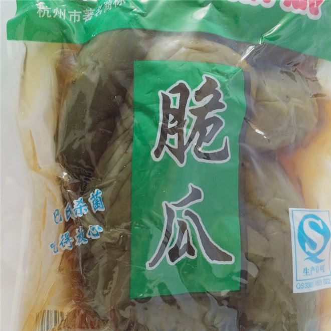 永生一品脆 220g 脆瓜 小袋裝醬腌菜 早餐喝粥配菜 下飯菜示例圖3