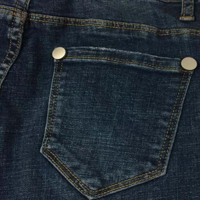 平面圓形手縫釘 用孔穿線合金圓形平面撞釘柳釘 服裝服飾合金釘示例圖7