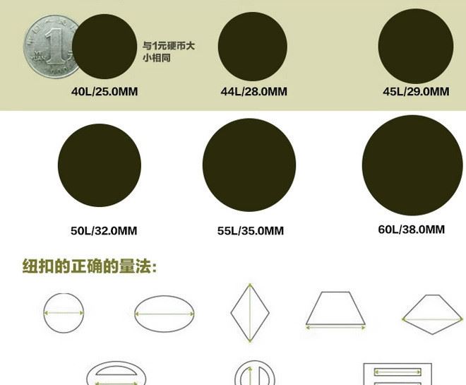 平面圓形手縫釘 用孔穿線合金圓形平面撞釘柳釘 服裝服飾合金釘示例圖13
