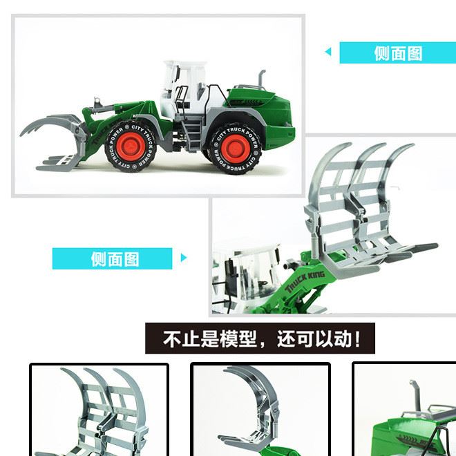 工廠直銷特大號(hào)兒童挖掘機(jī)車推土機(jī)玩具慣性工程車模型沙灘玩具車示例圖15