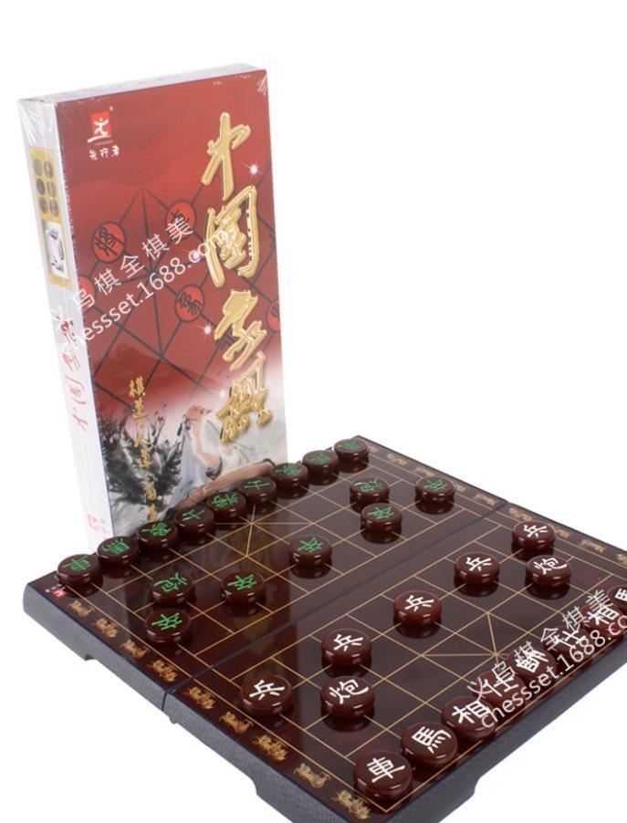 批發(fā)先行者3公分中國象棋A-8 折疊影印棋盤 帶磁性棋子 益智便攜示例圖8