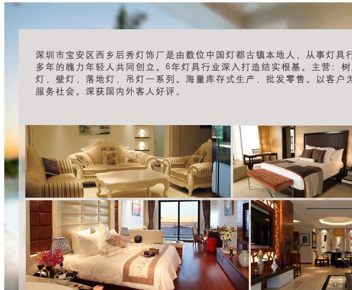 歐式臥室客廳餐廳樹脂現(xiàn)代貝殼時(shí)尚臺(tái)燈書房酒店客房大堂示例圖4