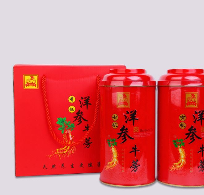 洋參牛蒡茶養(yǎng)生 精美禮盒裝茶葉送禮佳品養(yǎng)生茶一件代發(fā)批發(fā)新茶示例圖12