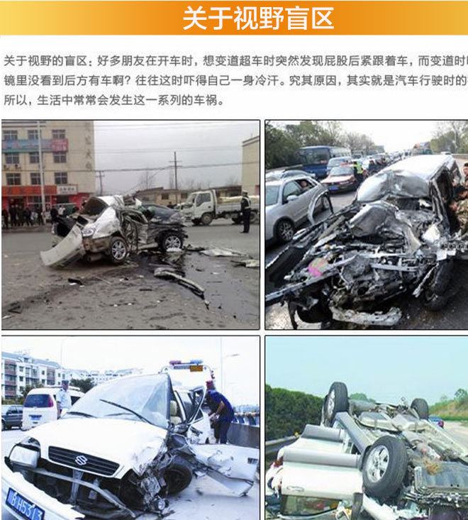 3r高清無邊可調節小圓鏡盲點鏡 3R倒車廣角鏡 汽車后視鏡輔助鏡示例圖12