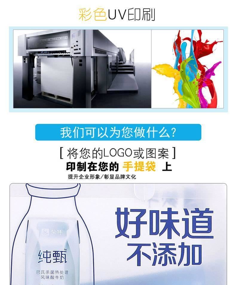 厂家专业定制pp塑料透明礼品手提袋  购物袋 可定制logo免费设计示例图11