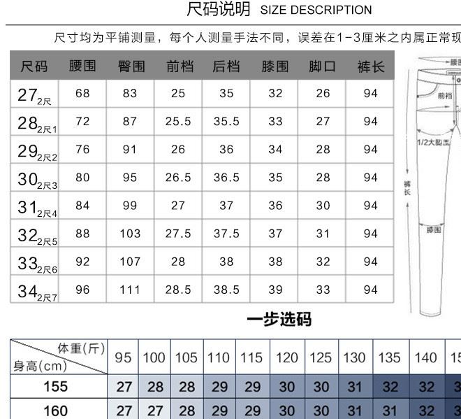 2017春夏季新款女褲 彈力修身顯瘦小腳牛仔褲女 一件代發(fā)示例圖4