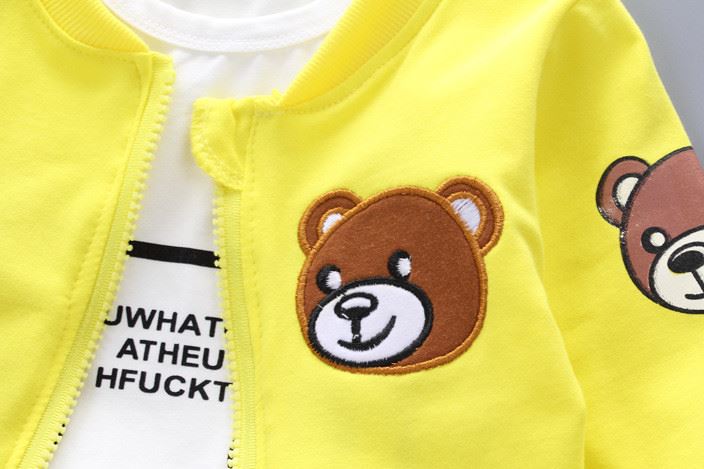 童裝男童春秋裝嬰幼兒寶寶0-1-2-3-4周歲兒童春季衣服三件套套裝示例圖13