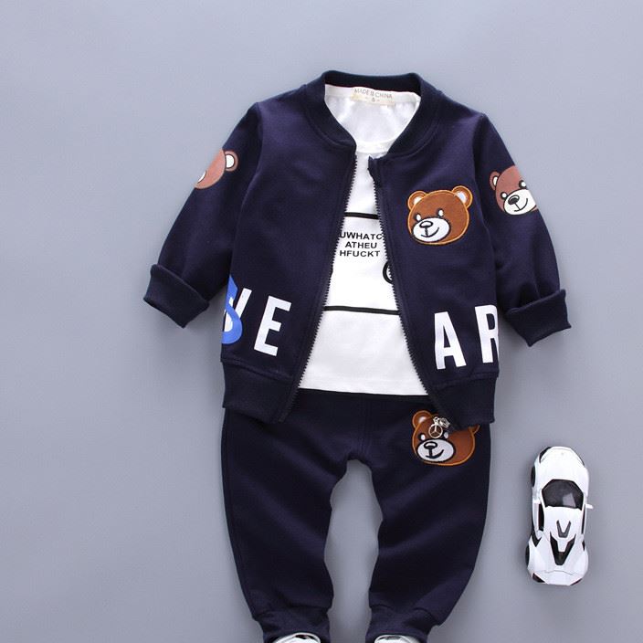 童裝男童春秋裝嬰幼兒寶寶0-1-2-3-4周歲兒童春季衣服三件套套裝示例圖19