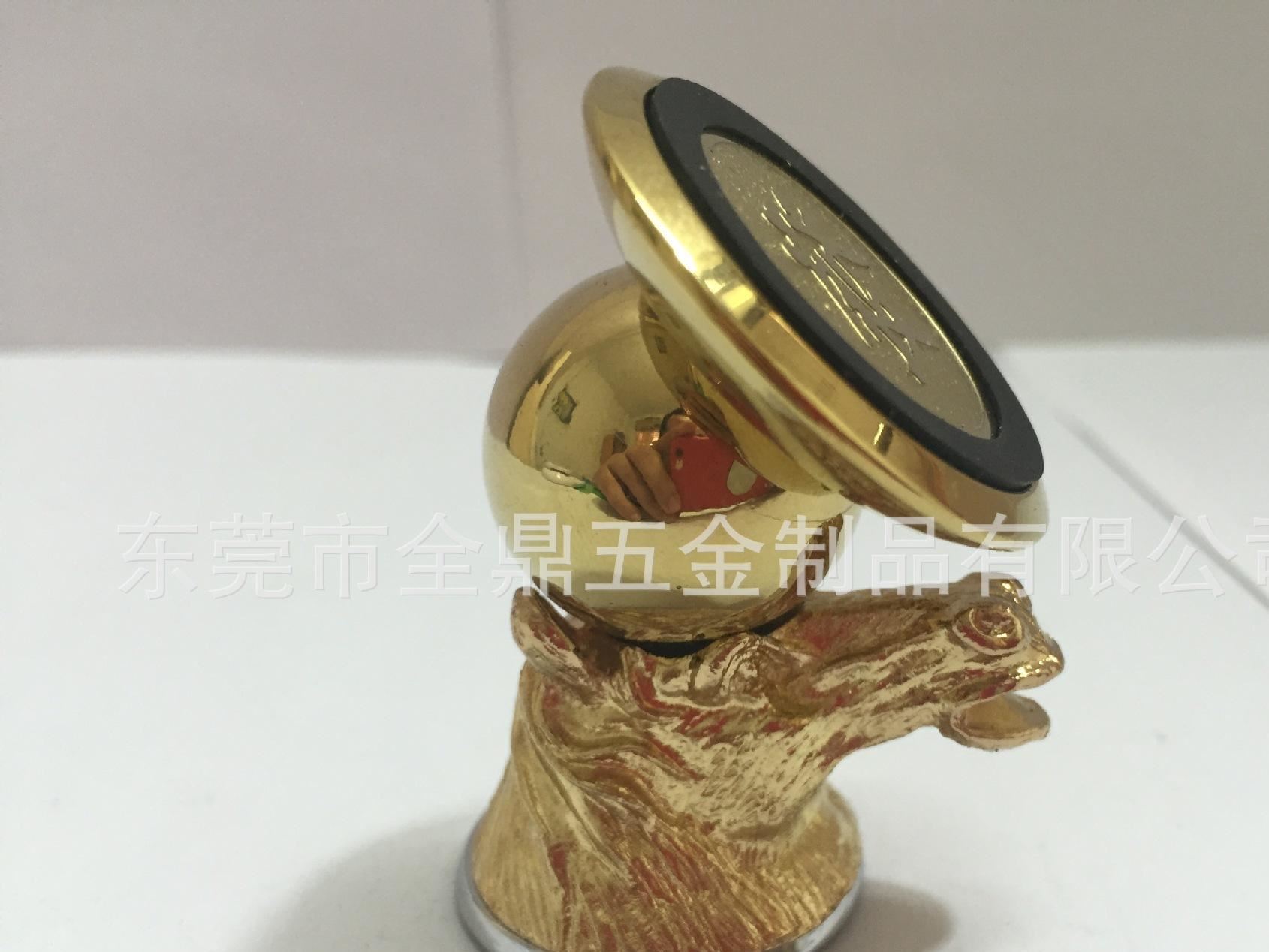 廠家直銷(xiāo) 12生肖獸首手機(jī)支架 360創(chuàng)意車(chē)載手機(jī)支架 馬首手機(jī)支架示例圖2