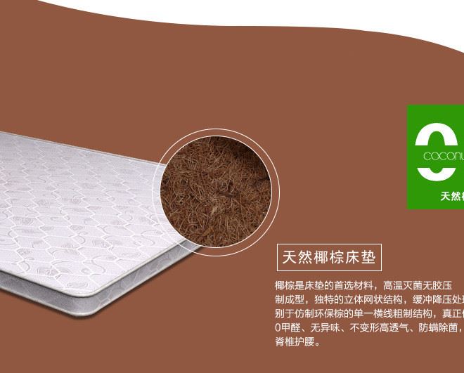床墊 椰棕特價床墊 軟硬棕墊成人床墊1米1.2米1.5米單人雙人棕墊示例圖11